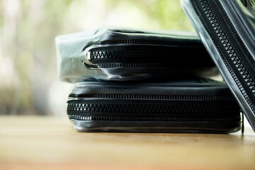 Handbag with the zip fastener © Dontree