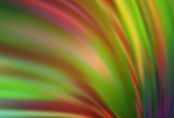 Light Multicolor vector abstract blurred background.