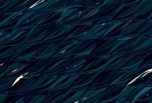 Light colorful vector background with curved lines.