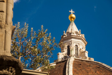 Obraz premium Italia, Toscana, Firenze, Cupola del Duomo.