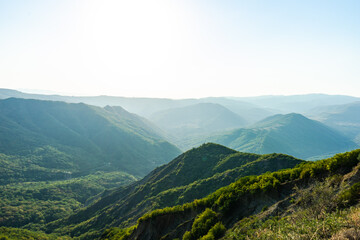 Georgian mountain landscape