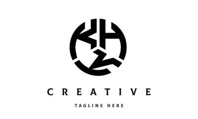 KHK creative circle three letter logo