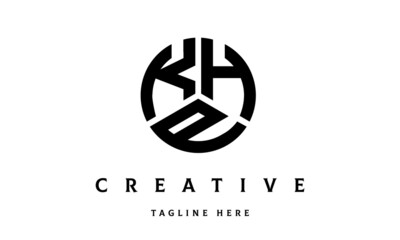 KHP creative circle three letter logo