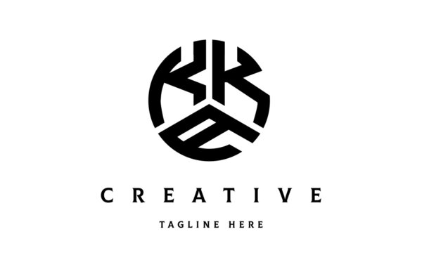 KKA creative circle three letter logo
