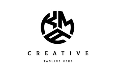 KMA creative circle three letter logo