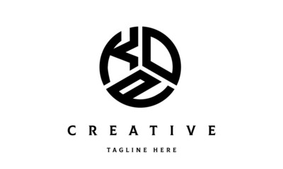 KOP creative circle three letter logo