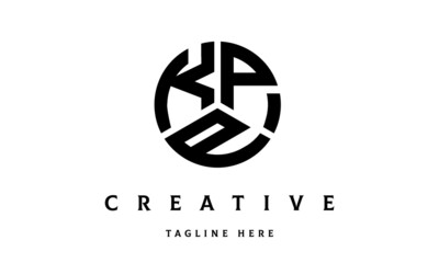 KPP creative circle three letter logo