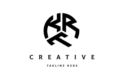 KRT creative circle three letter logo