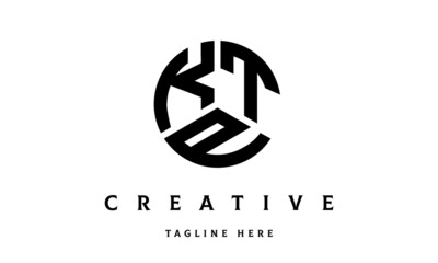 KTP creative circle three letter logo