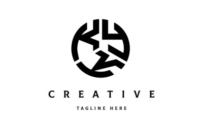 KYK creative circle three letter logo