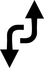 Transfer Icon - Switch, Transaction or Exchange Vector Sign and Symbol for Design, Presentation.eps