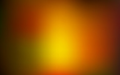 Dark orange vector gradient blur layout.