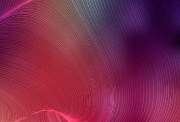 Light Pink, Red vector background with straight lines.