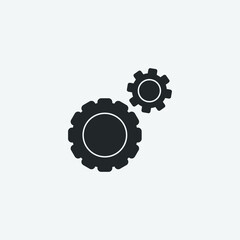 Adjustment vector icon illustration sign