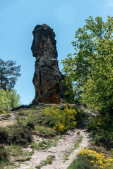 K&ouml;nigsstein "Kamel" Fels bei Westerhausen am Harz
