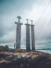 Swords in a Rock Stavanger Norway