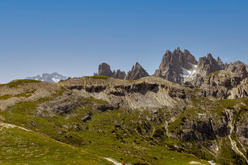 Fototapeta na wymiar Dolomite s panorama