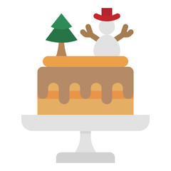 cake flat icon