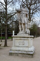 Obraz premium Day view of the Jardin des Tuileries garden, Paris