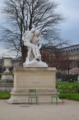 Obraz premium Day view of the Jardin des Tuileries garden, Paris