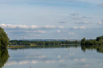 Naklejka premium Lippesee in Nordrheinwestfahlen