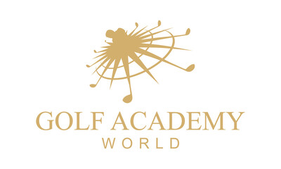 Golf academy  world vector logo