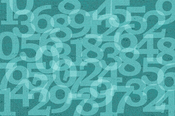 Number Text pattern texture background wallpaper