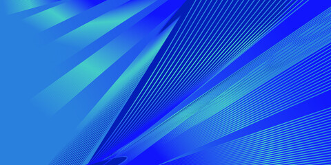 Abstract blue background with lines