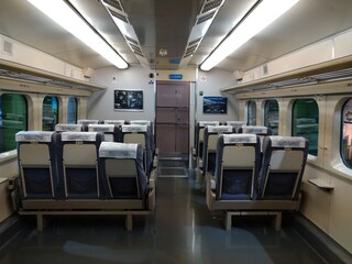 interior of a train