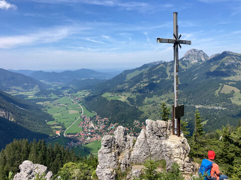 Gipfelkreuz Vogelsang Oberes Sudelfeld bei Bayrischzell