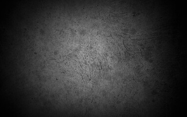 Old wall texture cement dark black gray  background abstract grey color design are light with white gradient background.