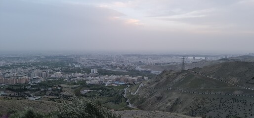 panorama of the city