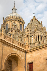 Fototapeta na wymiar Cathedral Church Tower, Salamanca
