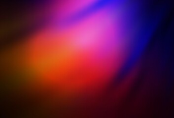 Dark Pink, Red vector colorful blur backdrop.