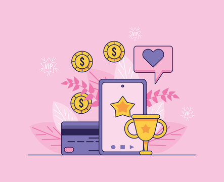 loyalty program with trophy