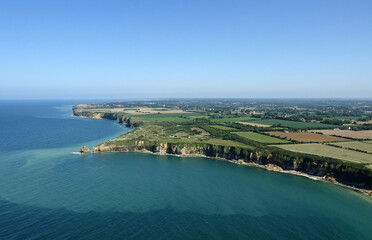 La point du Hoc, débarquement de Normandie, D Day, France