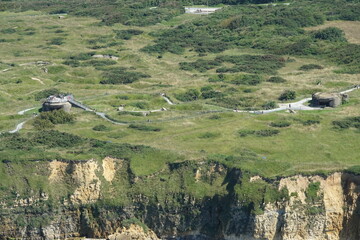 La point du Hoc, débarquement de Normandie, D Day, France