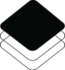 Layers icon . Vector illustration
