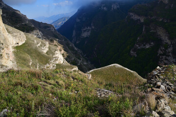 Kharkaroi. Chechen scenery. Chechnya,  Russia