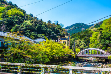 神奈川県　箱根の風景　
