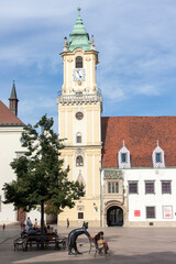Iglesia o Church en la ciudad de Bratislava, pais de Eslovaquia o Slovakia