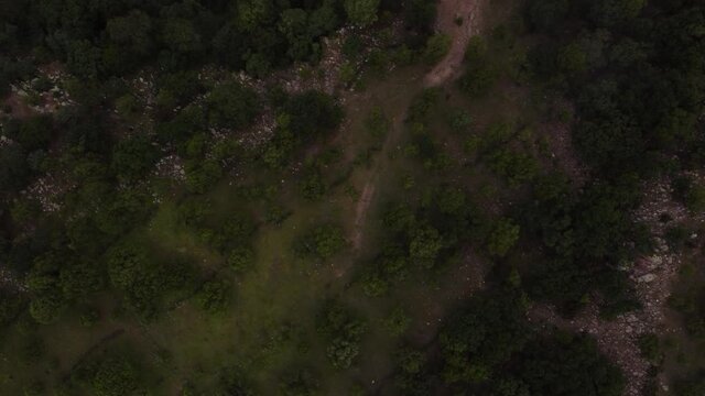 4K Vista a&eacute;rea - Sierra Fr&iacute;a de Aguascalientes, M&eacute;xico.