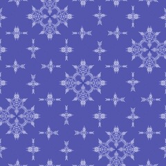 Snowflakes with a watercolor texture. Celebratory background can be used for graphic designs Christmas, invitations and greeting cards, photo frames, posters, winter holidays. Pattern