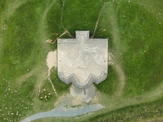 Bunker - Batterie de Longues-sur-Mer entre Omaha et Gold beach - Débarquement de Normandie - France