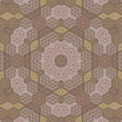 Luxury ethnic pattern design for flooring and textile printing. Art deco concept design for ceramic tiles, bedsheet, cards, cover, fabric printing. Background design for calendar, flyer, brochure