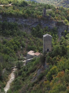 old prision tower on the hill