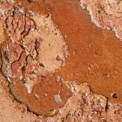 Rustic abstract background. Vibrant earthy colours. Concept of background, abstract, texture, natural tones, Africa.	