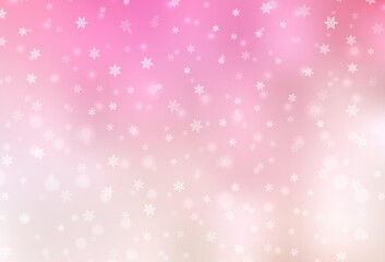 Light Pink, Yellow vector template in carnival style.