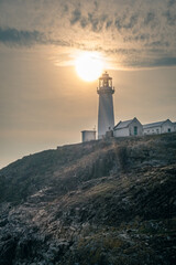 South Stack Lighthouse on the isle on Anglesey, Wales