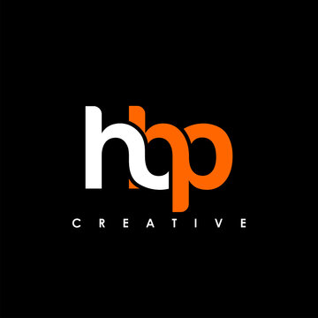 HBP Letter Initial Logo Design Template Vector Illustration